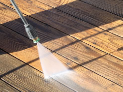 pressure-washing